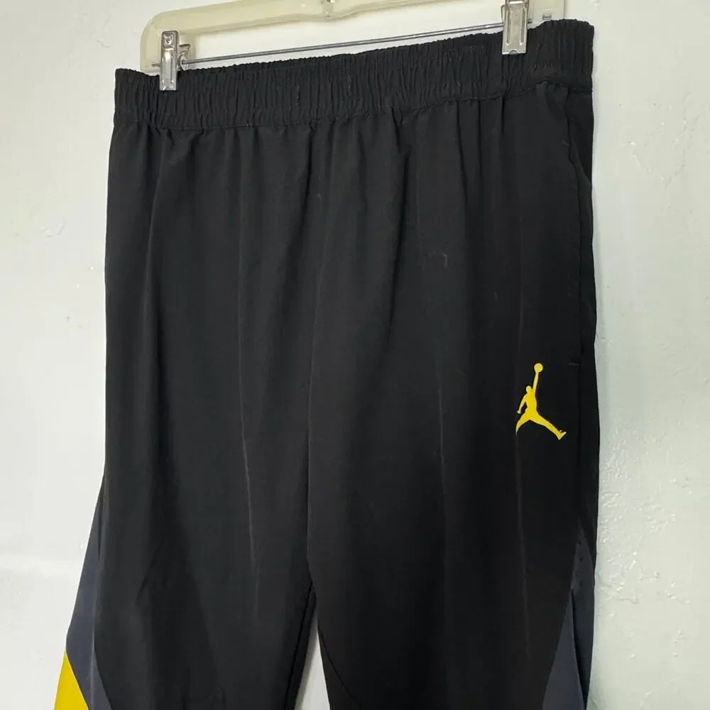 Youth Black Jordan Style XXL Activewear Stretch‎ Pants